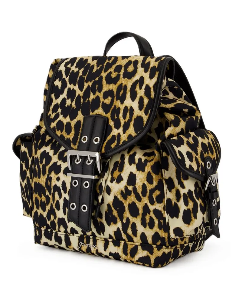 Ganni Women's Bucky Backpack Multicolor Nylon Multicolor