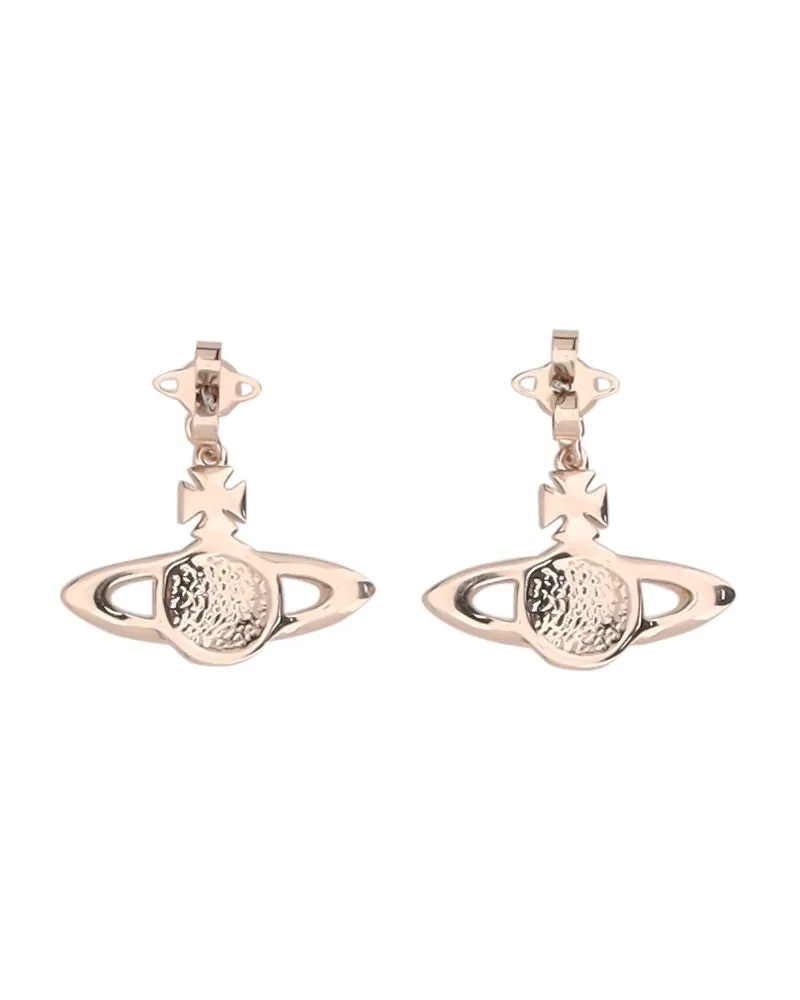 Vivienne Westwood Women's Balbina Earrings Platinum - Cream Pearl Brass Rose