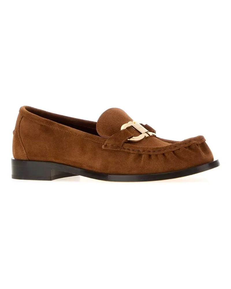 Ferragamo Farronaturalerst Mocassini Loafers Brown