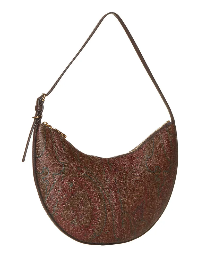 Etro Paisley Jacquard Hobo Bag Multicolour