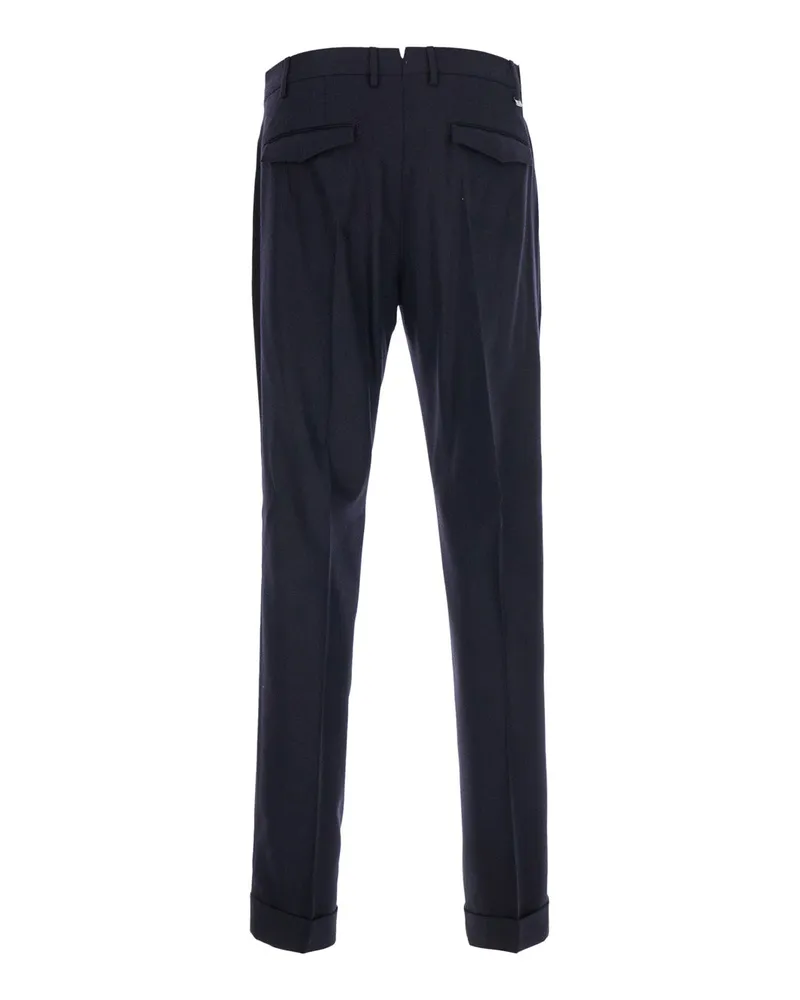PT TORINO Men's Pants Master Blue Trousers Navy