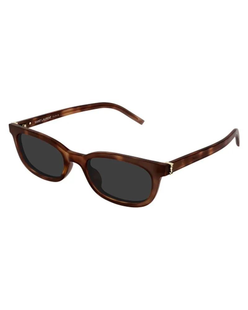 Saint Laurent SLM160 Sunglasses — Brown Brown