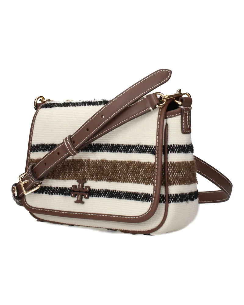 Tory Burch Fabric Crossbody Bag — Beige Beige
