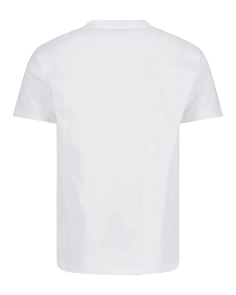 Valentino Garavani Men's T-Shirts And Polos White Cotton White