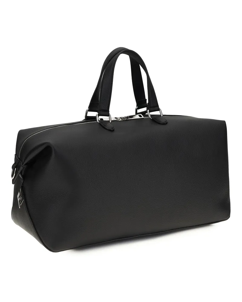 Fendi Lui Duffle Bag Nero+palladio