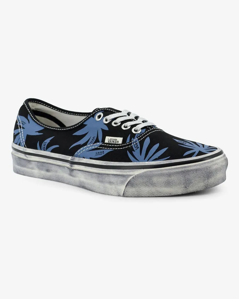 Vans Women's Canvas Sneakers Authentic 44 Blue Canvas-Rubber Trainers Canvas/rubber Blue