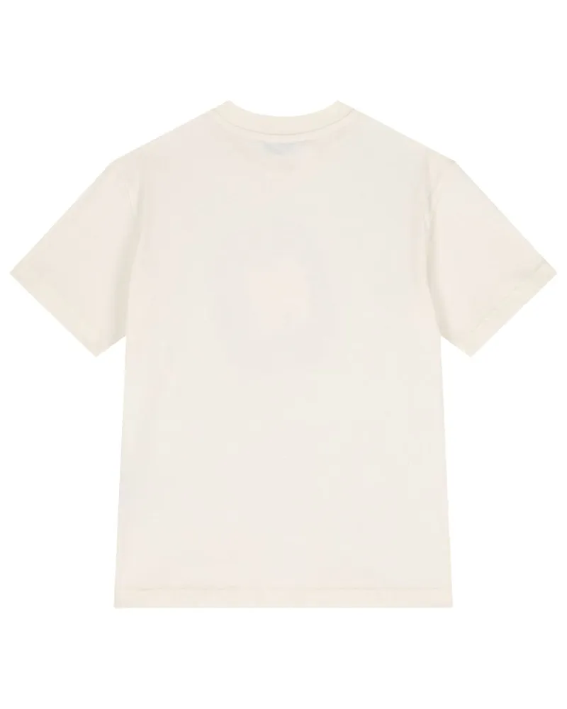MSGM Logo-Print Cotton T-Shirt — Black Black