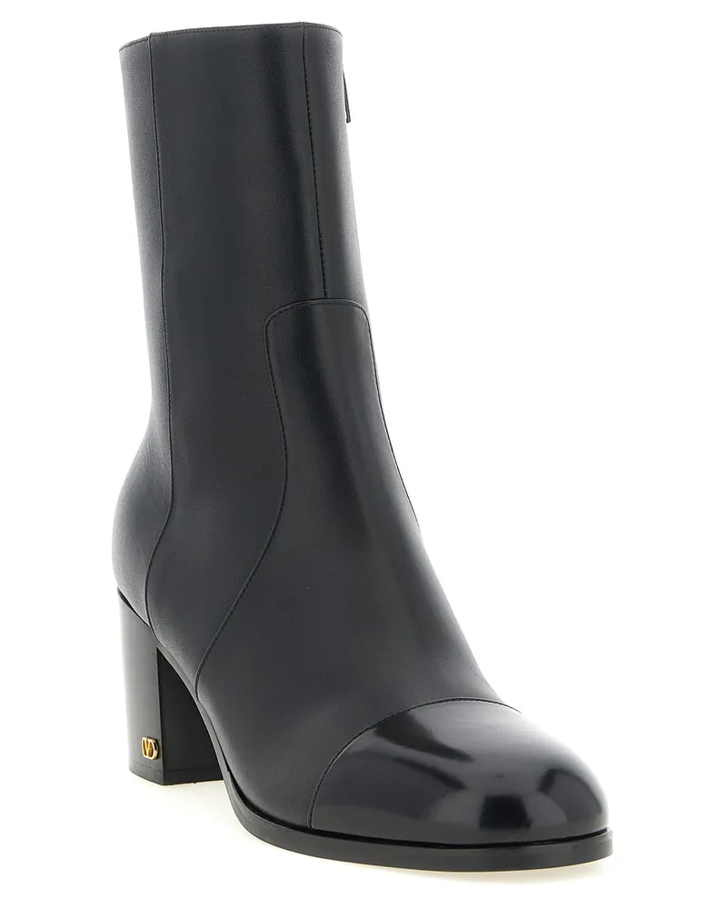 Valentino Garavani Zimmy Ankle Boot — Black Black