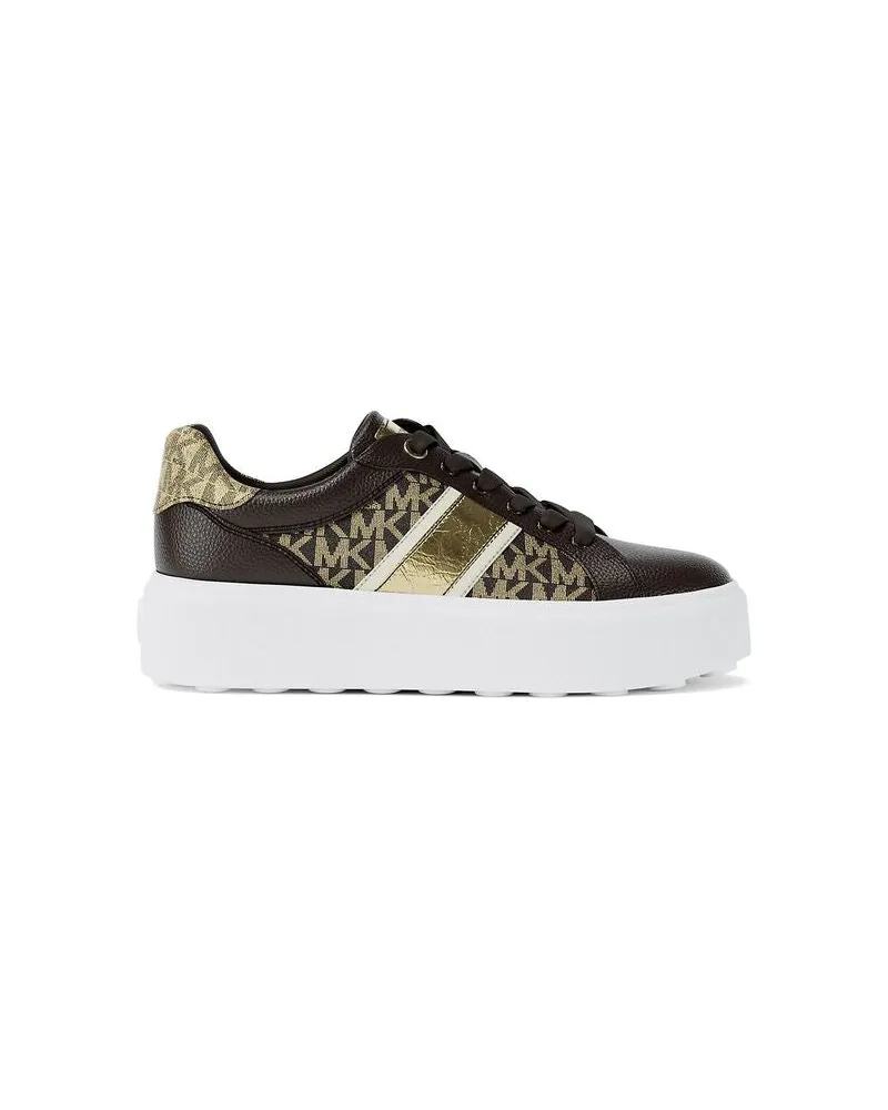Michael Kors Women's Sneakers Brown Footwear Sports Black