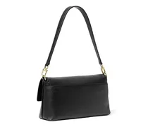 Leather Crossbody Bag — Black