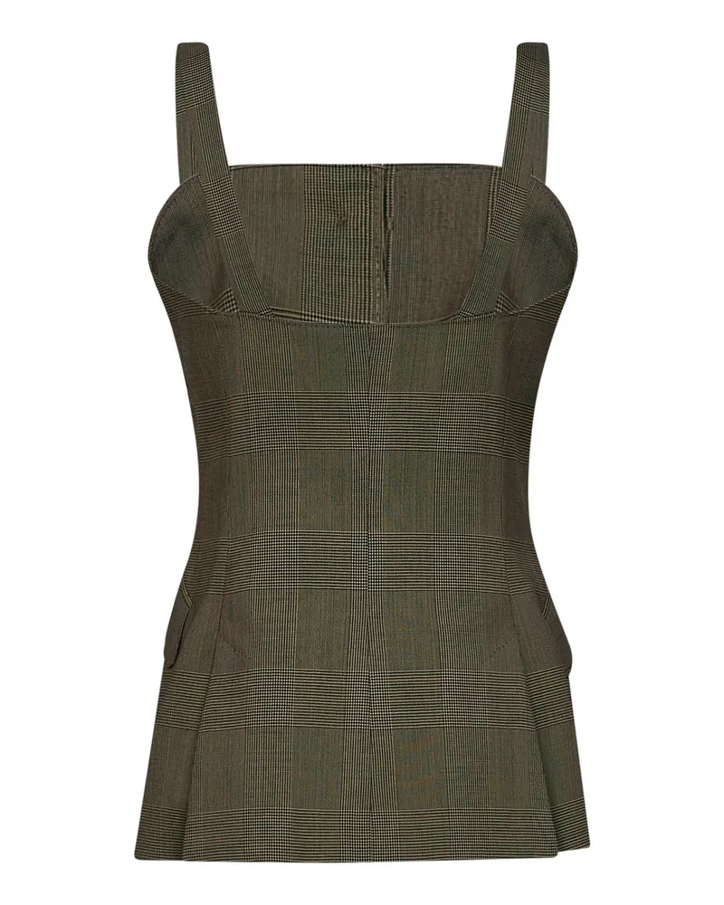 Max Mara MXMBACCA Vest — Green Green