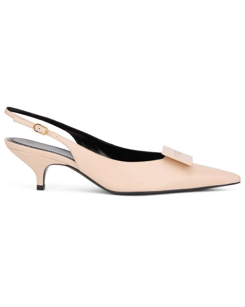 Celine Kitten Heel Slingback Heel — Pink Pink