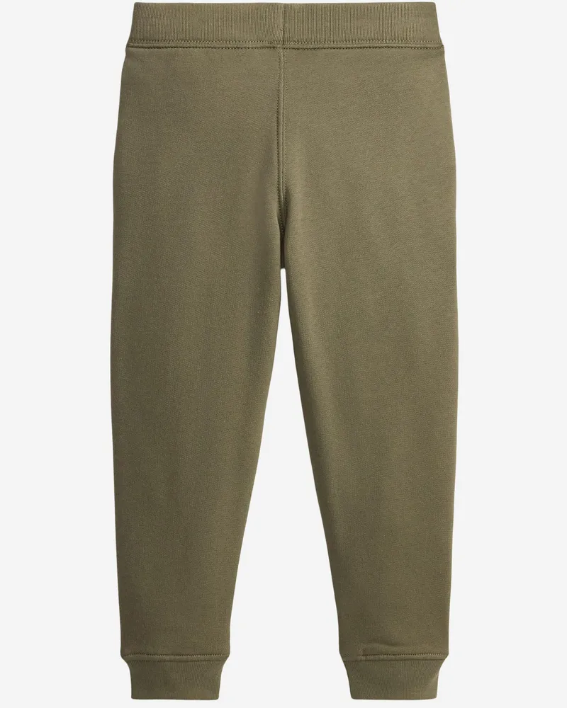 Ralph Lauren Boys Cotton-Blend Trousers Olive Green Green