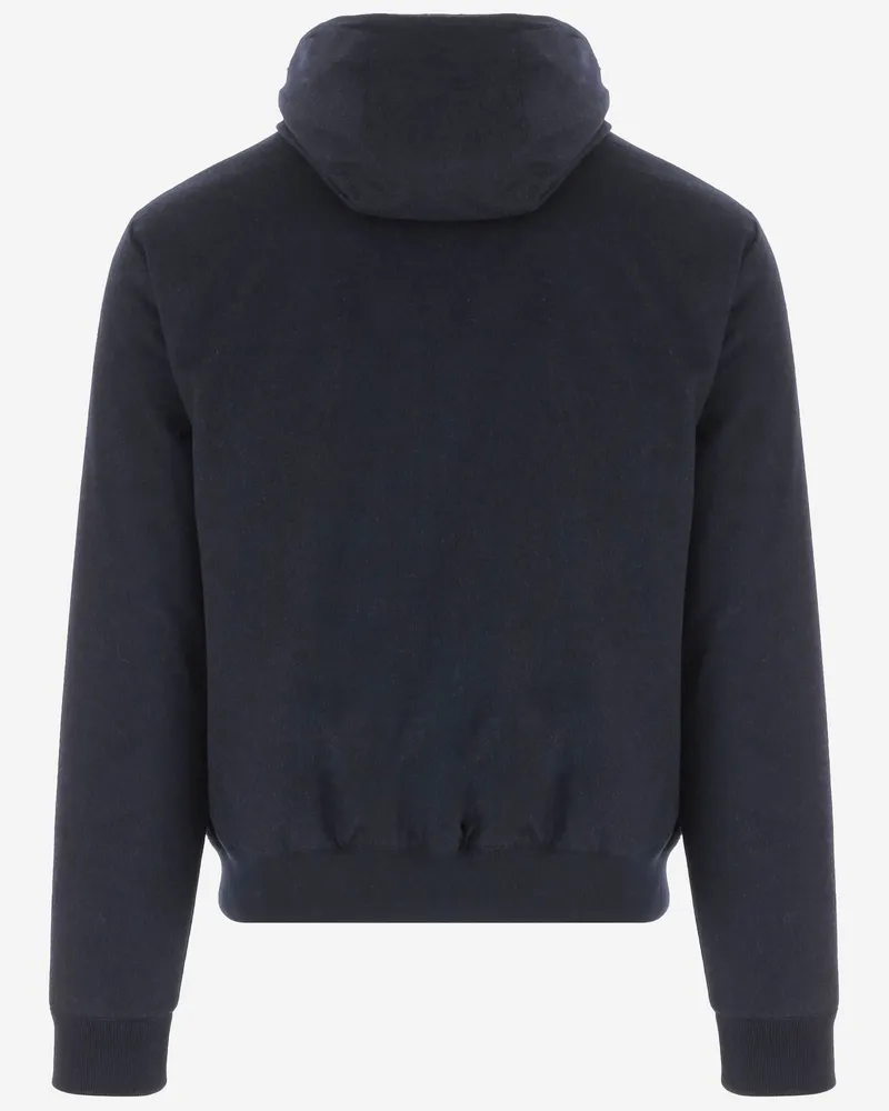 MOORER Men's Jacket Oniro Wool And Cashmere Navy Navy