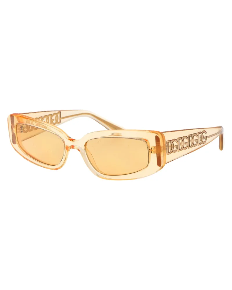 Dolce & Gabbana Women's Sunglasses 0dg4445 Orange Transparent Acetate Orange