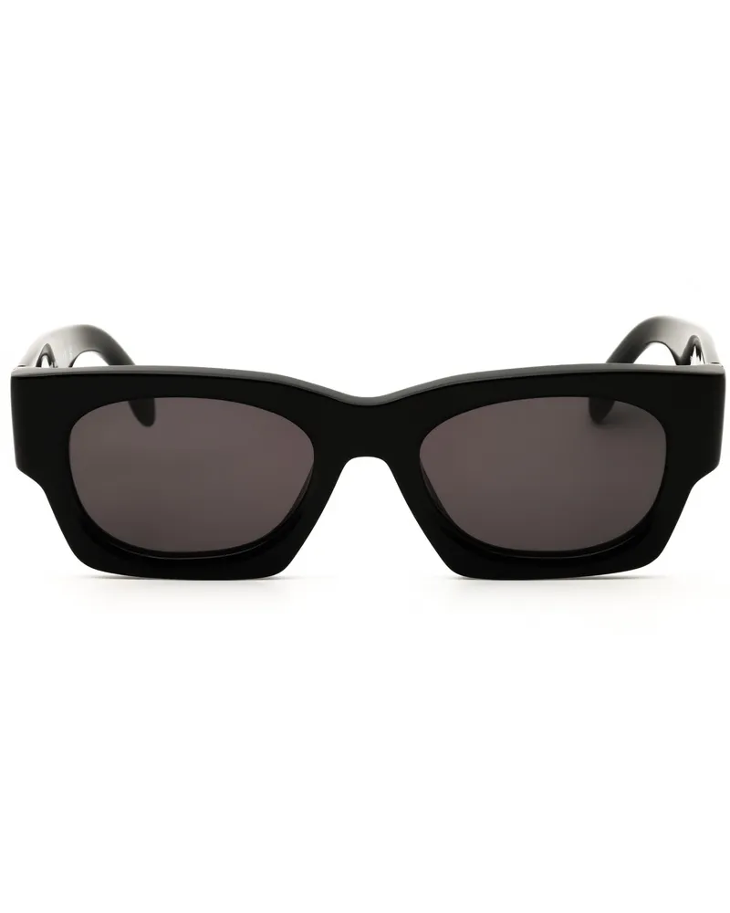 Palm Angels Unisex Bodie Sunglasses Green Black
