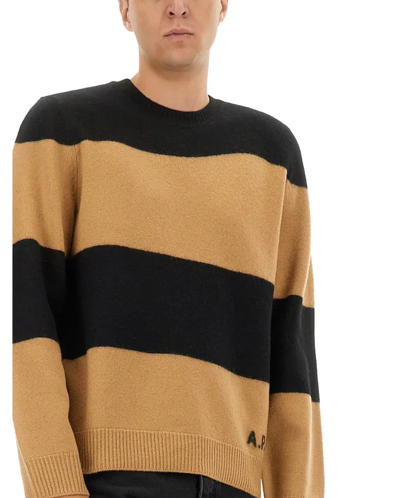 A.P.C. Eduardo Sweater — Black Black