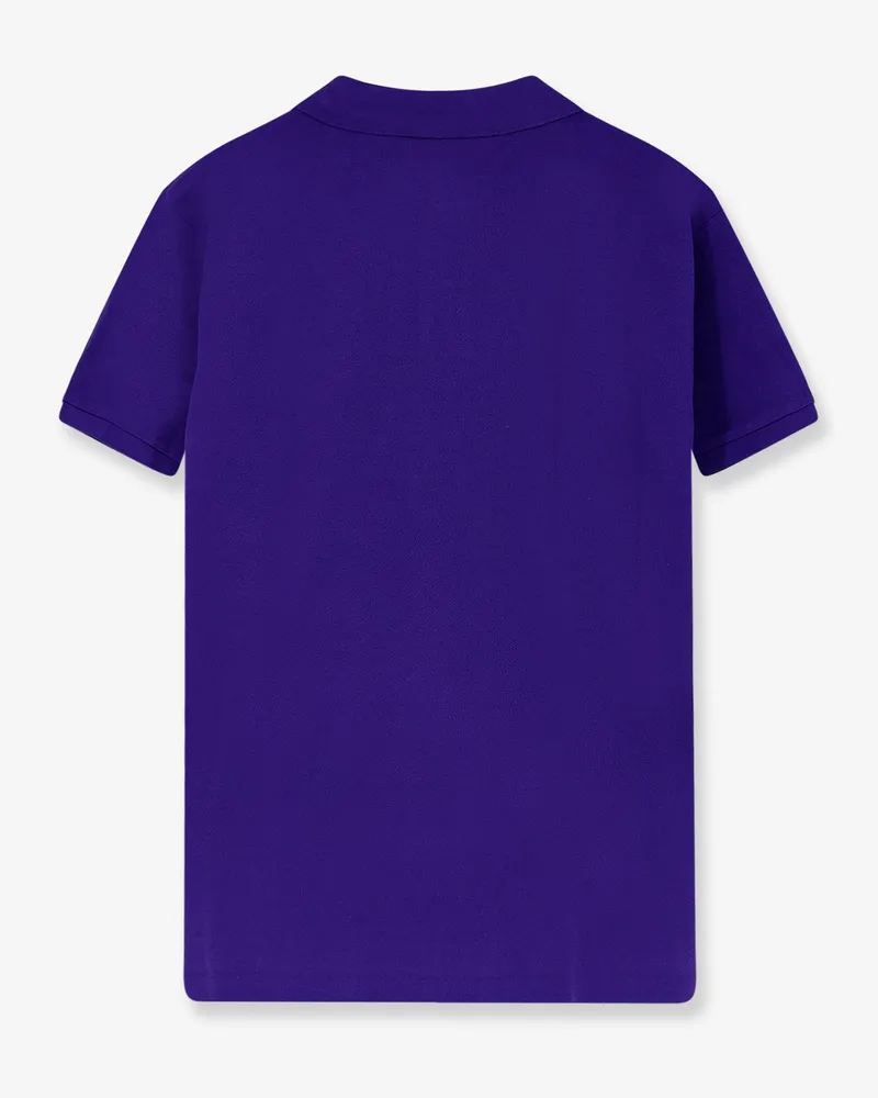 Ralph Lauren Men Cotton Polo Shirt Purple T-shirts And Polos Purple