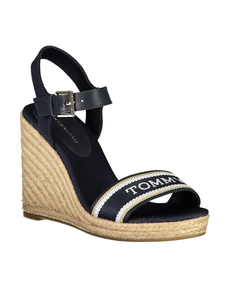 Tommy Hilfiger Espadrille Wedge Sandal — Blue Blue