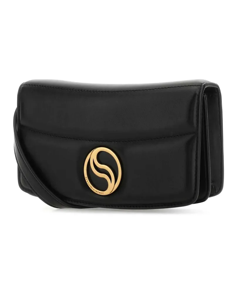 Stella McCartney Women's Black Alter Mat Mini S-Wave Wallet 1000 Portafogli Black