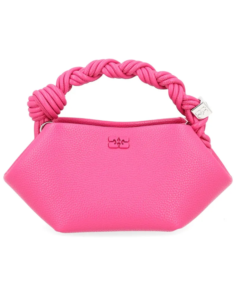 Ganni Women's Mini Bag Bou Fuchsia Handbags Hand Pink