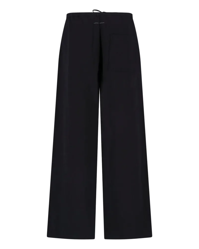 Maison Margiela Men's Trousers Black Cotton Black