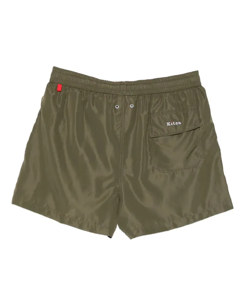 Kiton Men Swim Boxer Ss26 M Olive