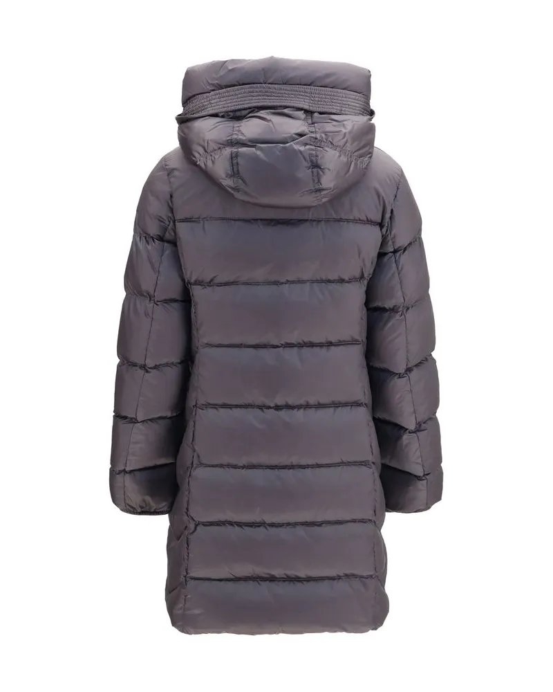 Parajumpers Women's Gray Goose Down Full-Length Jacket Clothing Gray