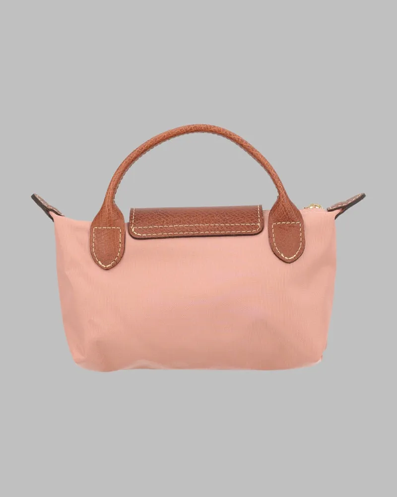 Longchamp Le Pliage Pouch — Pink Pink