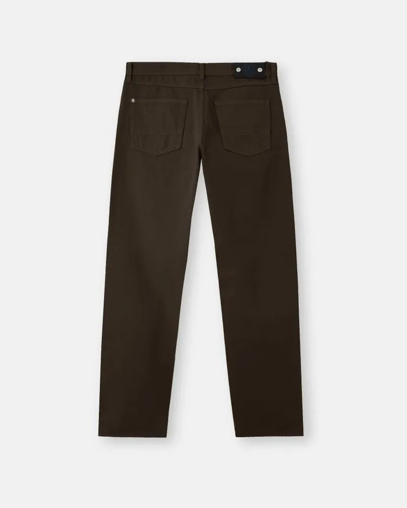 Stone Island E26 Trousers — Brown Brown
