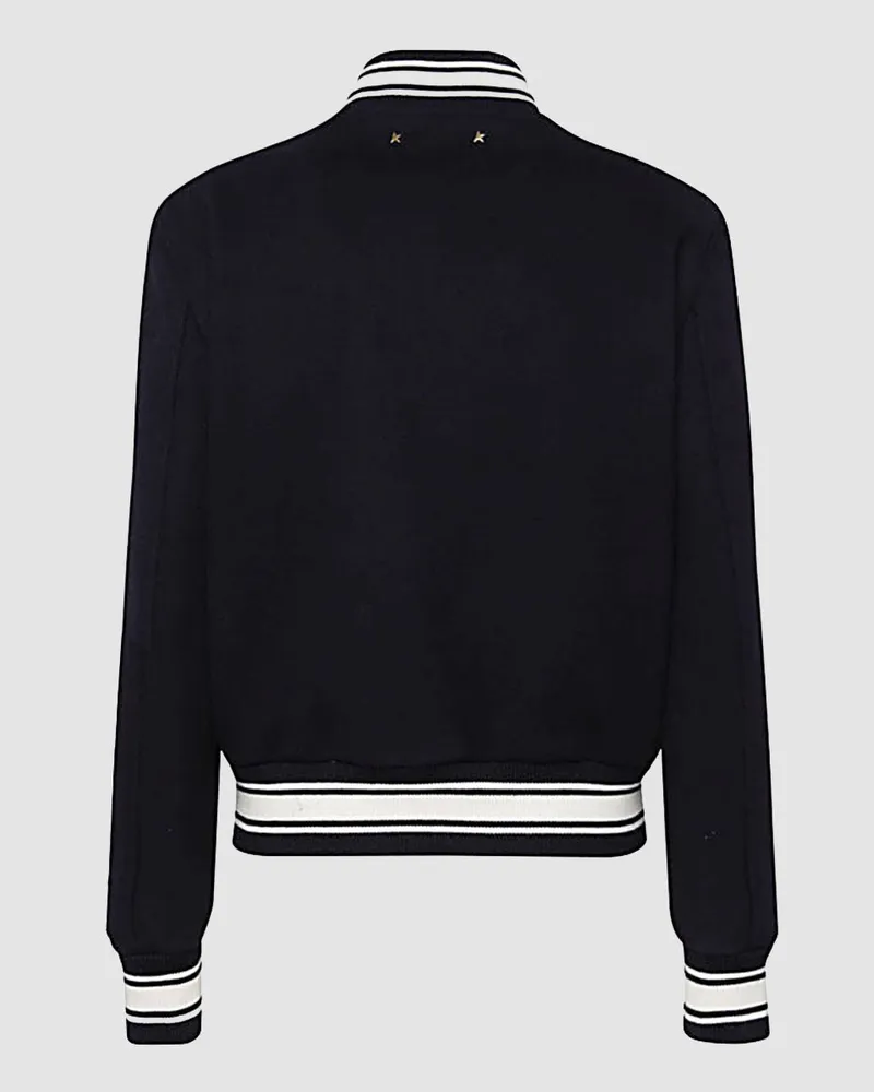 Golden Goose Women's Jackets Dark Blue _pl Wv Navy