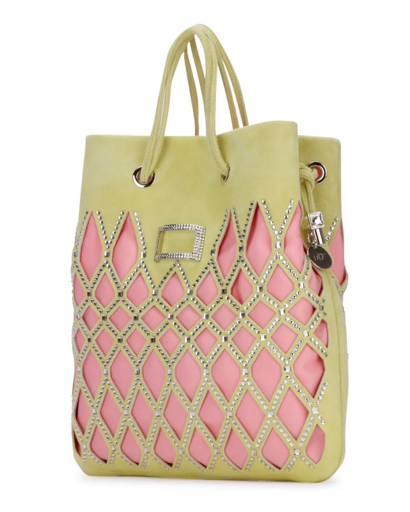 Roger Vivier Women's Borsa 1j17 Borse A Mano Bag Yellow