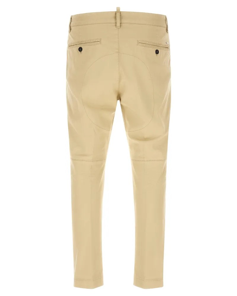 Dsquared2 Sexy Cargo Trousers — Beige Beige