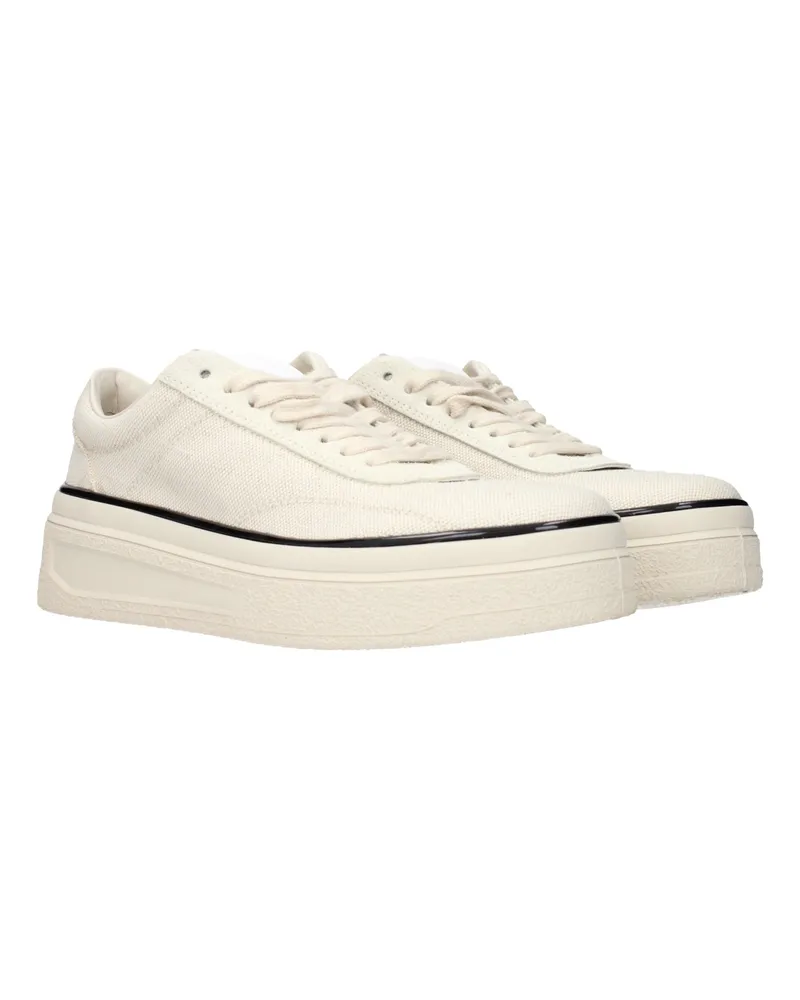 Jil Sander Platform Sneaker — Beige Beige