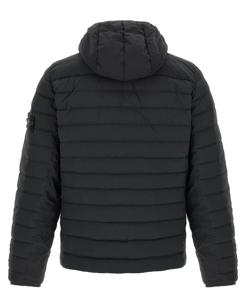 Stone Island Men's Black Polyamide Shell Jacket Clothing Black