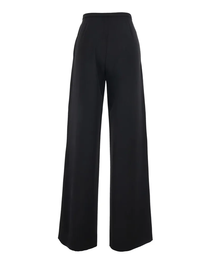Gucci Women's Wool Trousers Black Black