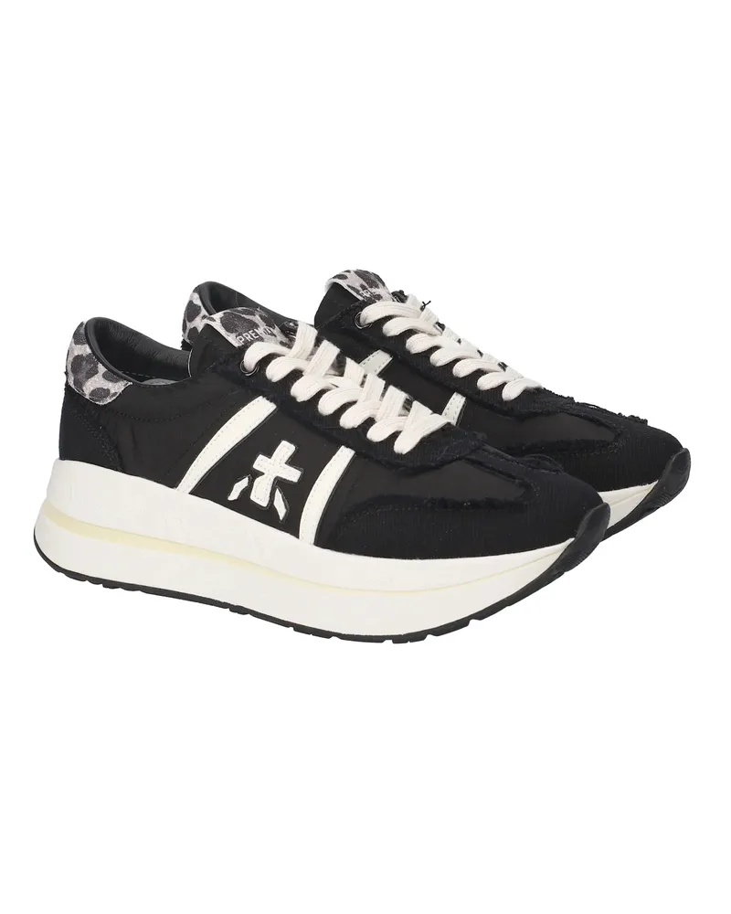 Premiata Women's Sneakers Bethcoin Black Sole: Eva Trainers Black