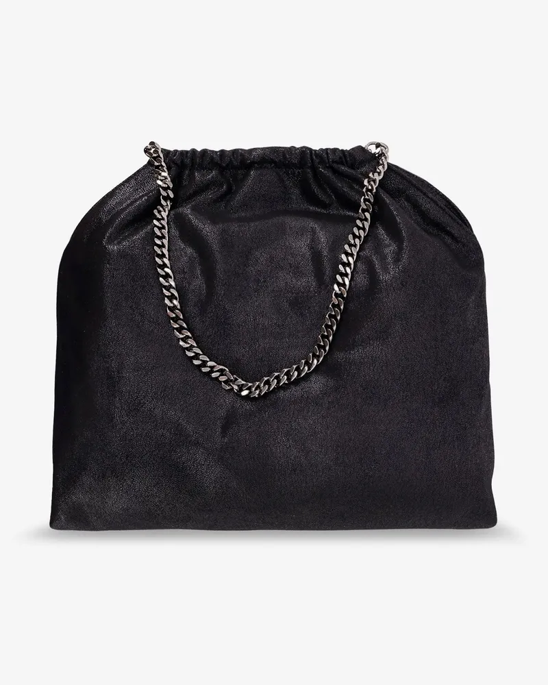 Stella McCartney Women's Shoulder Bag Falabella Black Vegan Leather Black