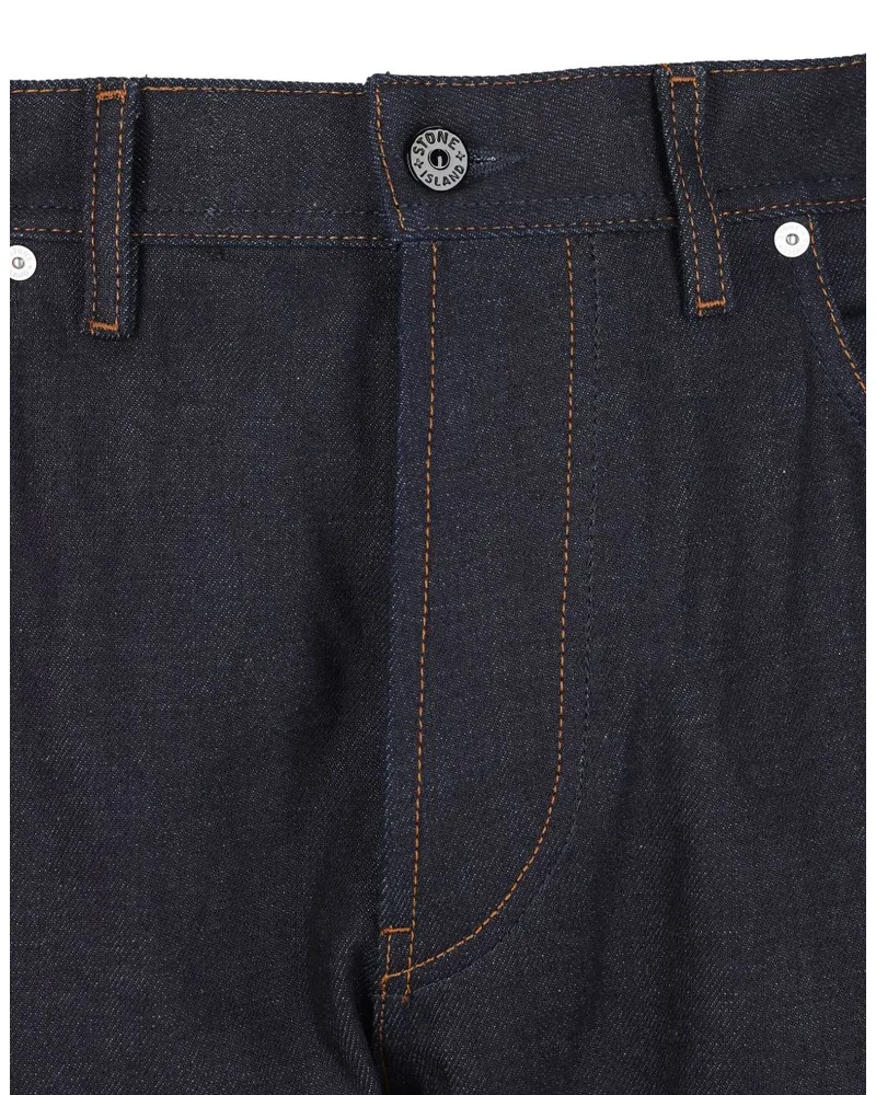 Stone Island Slim Fit Jeans — Navy Navy