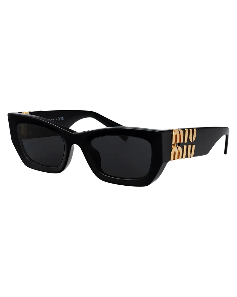 Miu Miu Women's Sunglasses Black Acetate Black