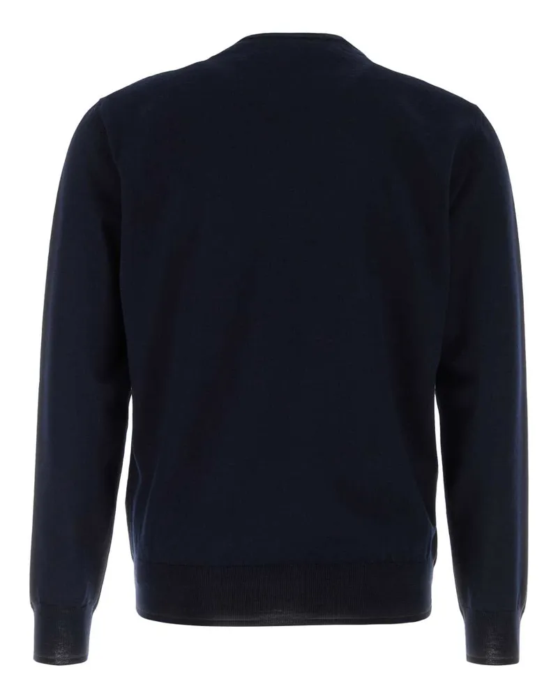 Valentino Garavani Men's Midnight Blue Wool Sweater Navy Virgin Maglie Navy