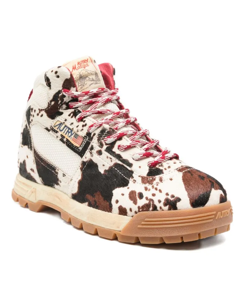 AUTRY Malga Mid Sneakers — Cream Cream