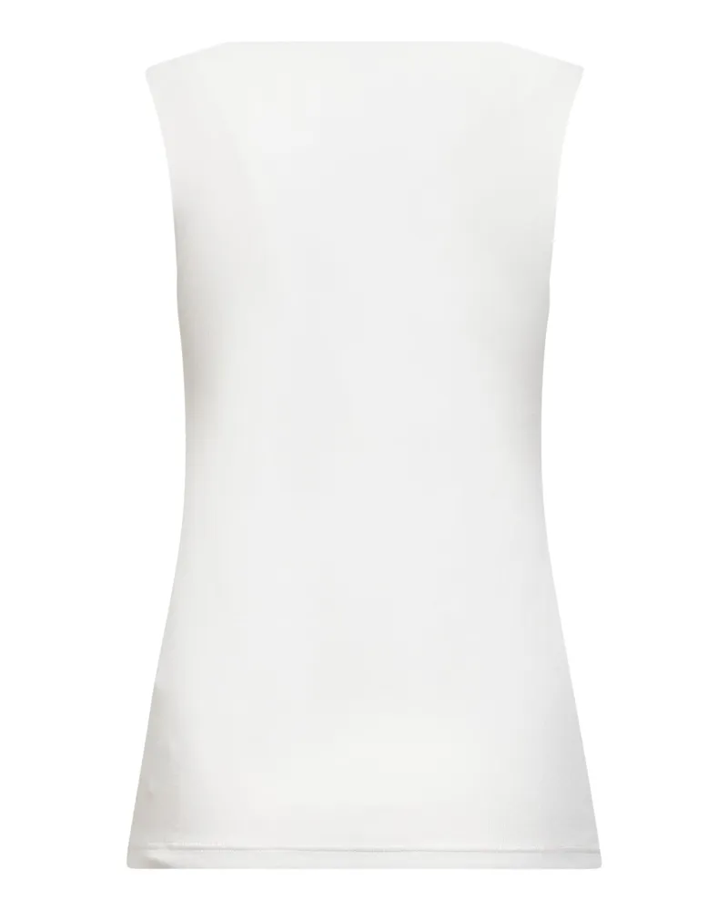 Blanca Women's Tank Top Ribbed Jersey White Polyamide White