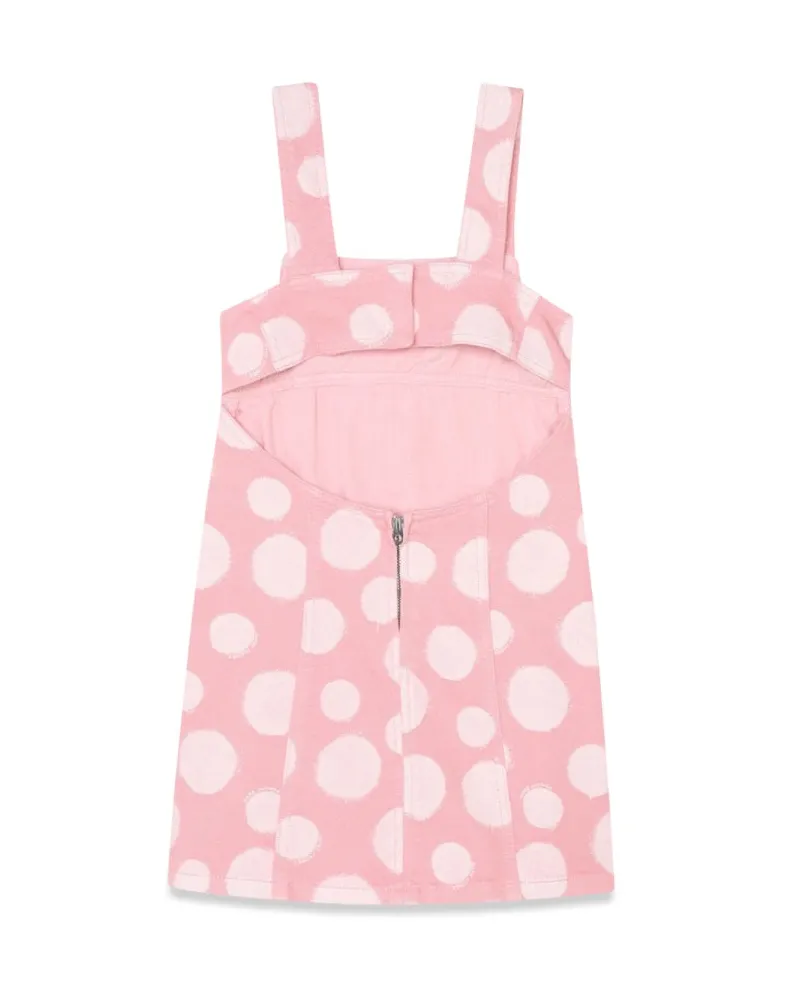 Marc Jacobs Suspender Cotton Dress — Pink Pink