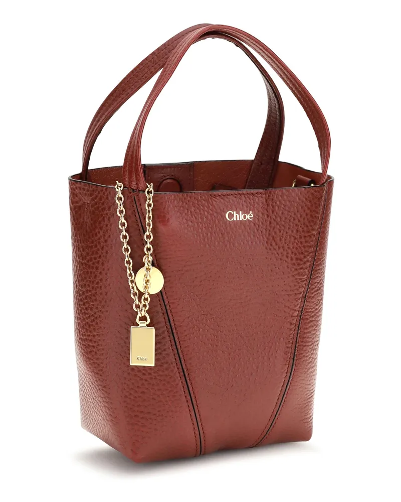 Chloé Spin Shoulder Bag — Red Red