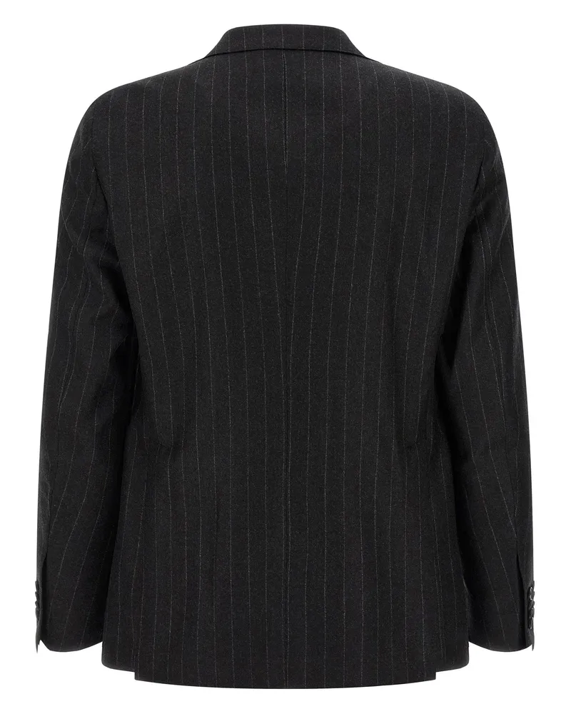 Tagliatore Vesuvio Pant Suit — Anthracite Anthracite
