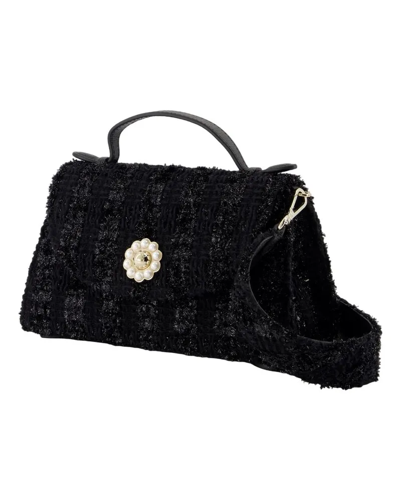 Simone Rocha Unisex Valentine Pouch -  Cotton Black Accessories Black