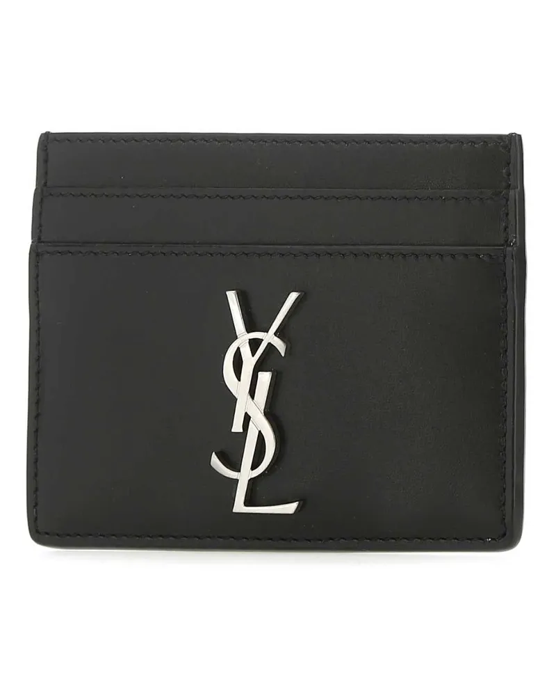 Saint Laurent 4856310sx0e 1000 Calf Skin Portafogli Wallet Black
