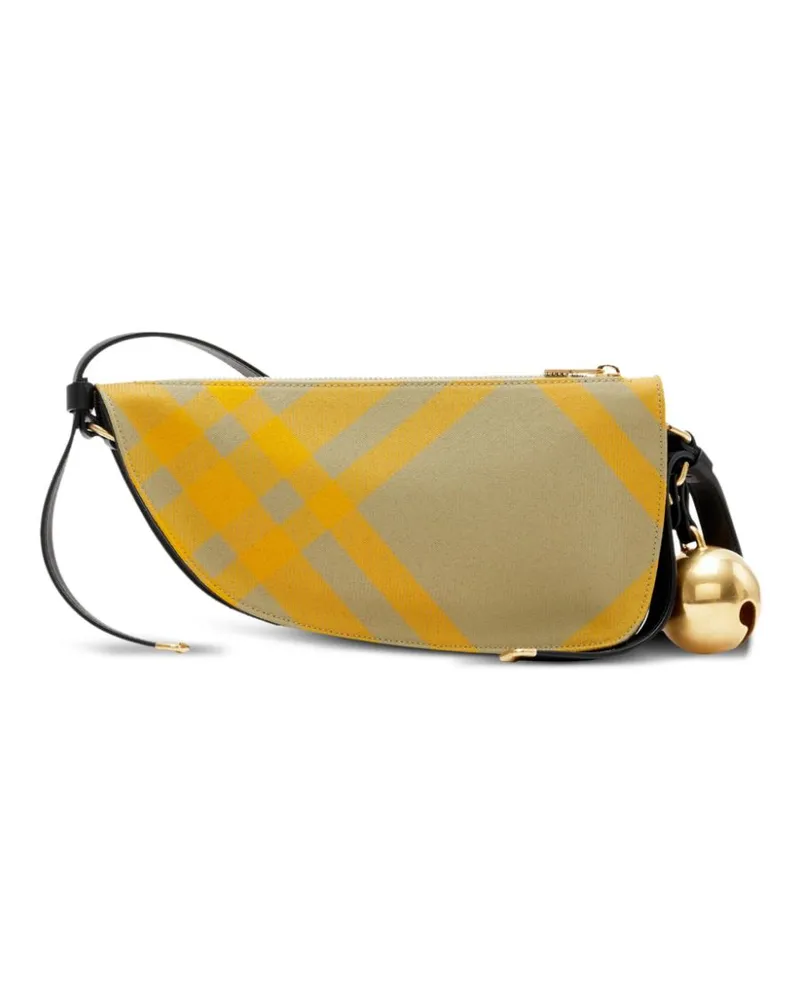 Burberry Shield Shoulder Bag — Yellow Yellow