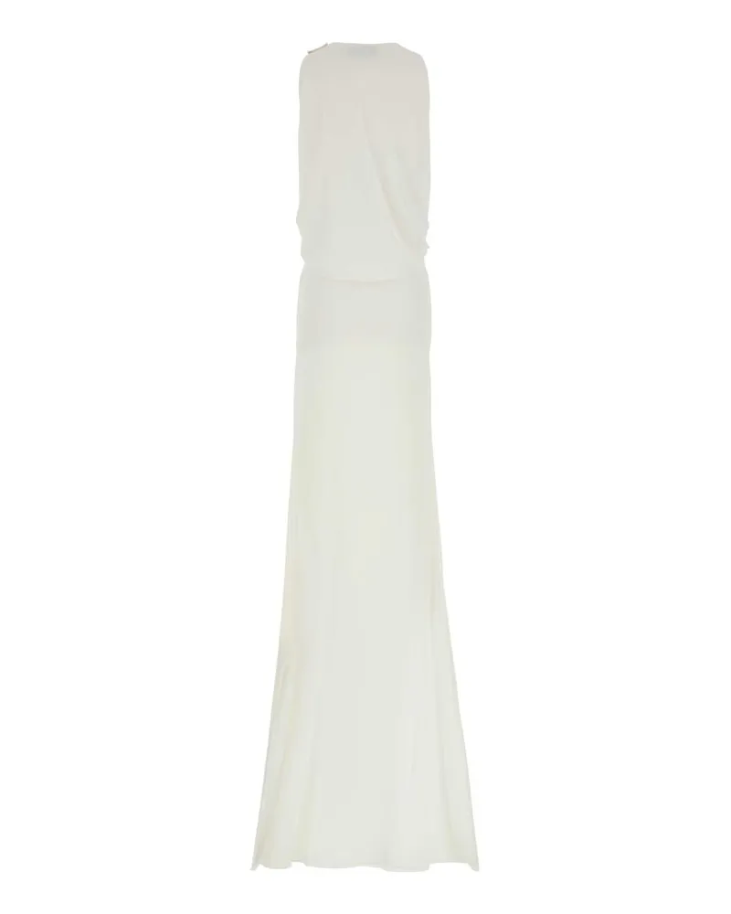 Gucci Viscose Dress — White White